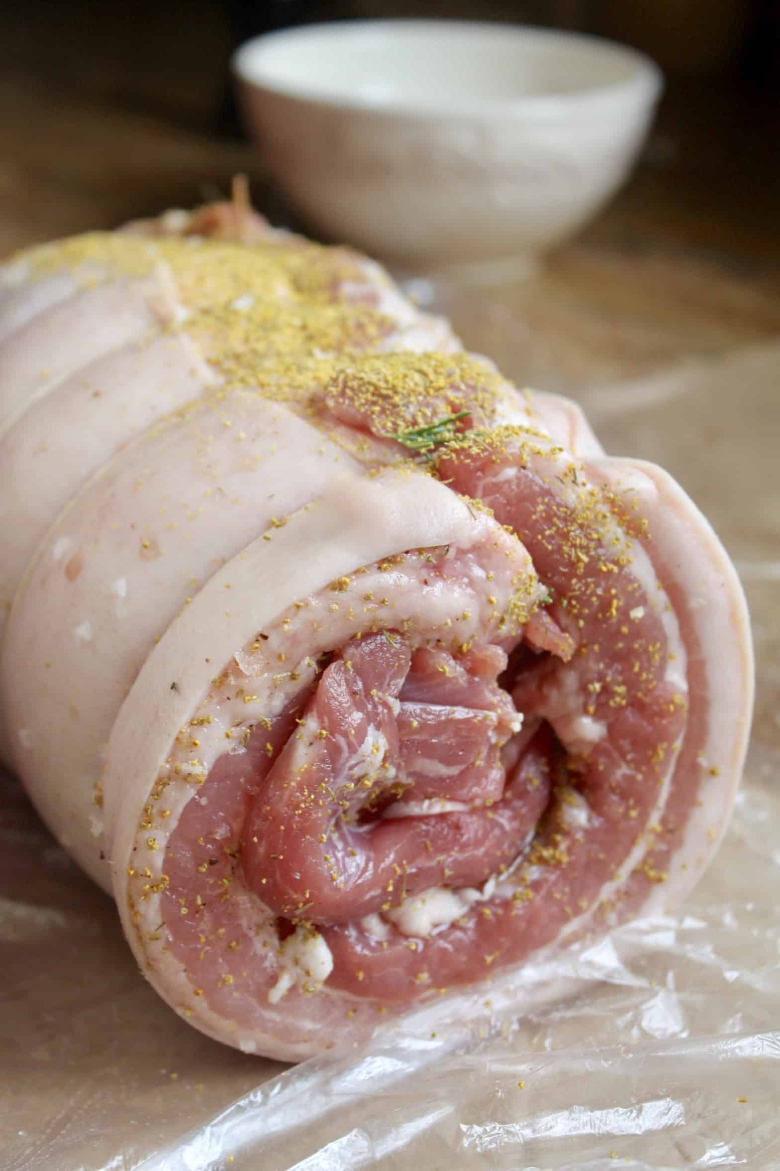 pork rolled and ready to roast 