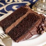 moist chocolate cake