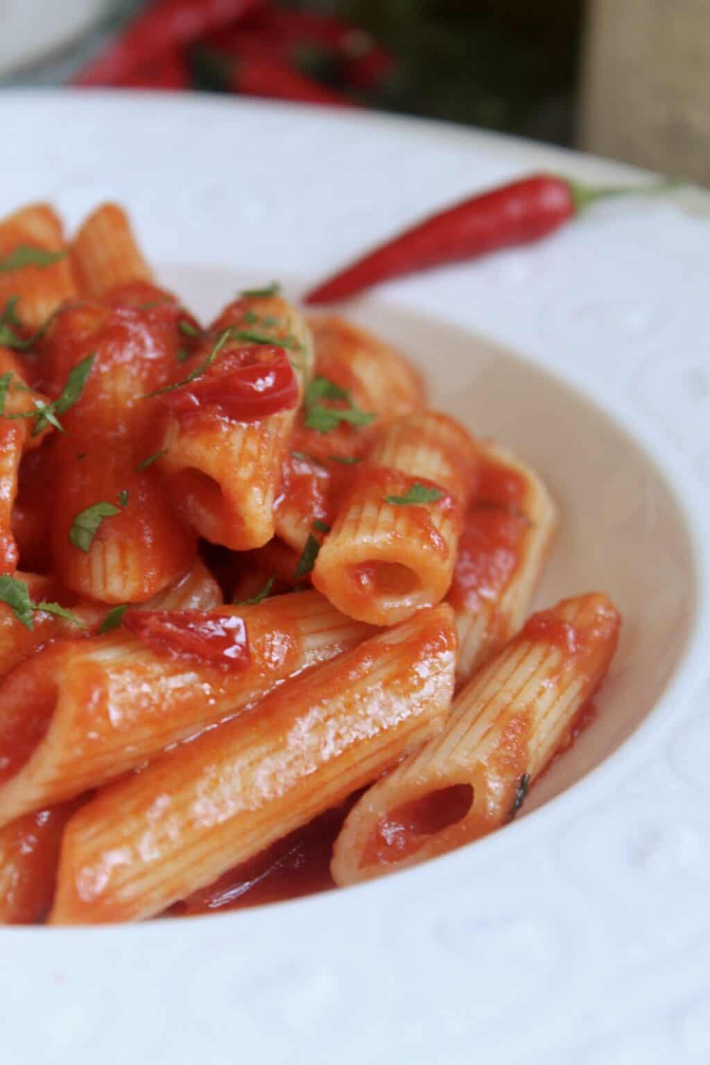 Homemade Penne Arrabbiata: Authentic Italian Spicy Pasta Recipe ...