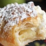 apple turnover filled with cream