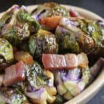 Brussel sprouts with pancetta