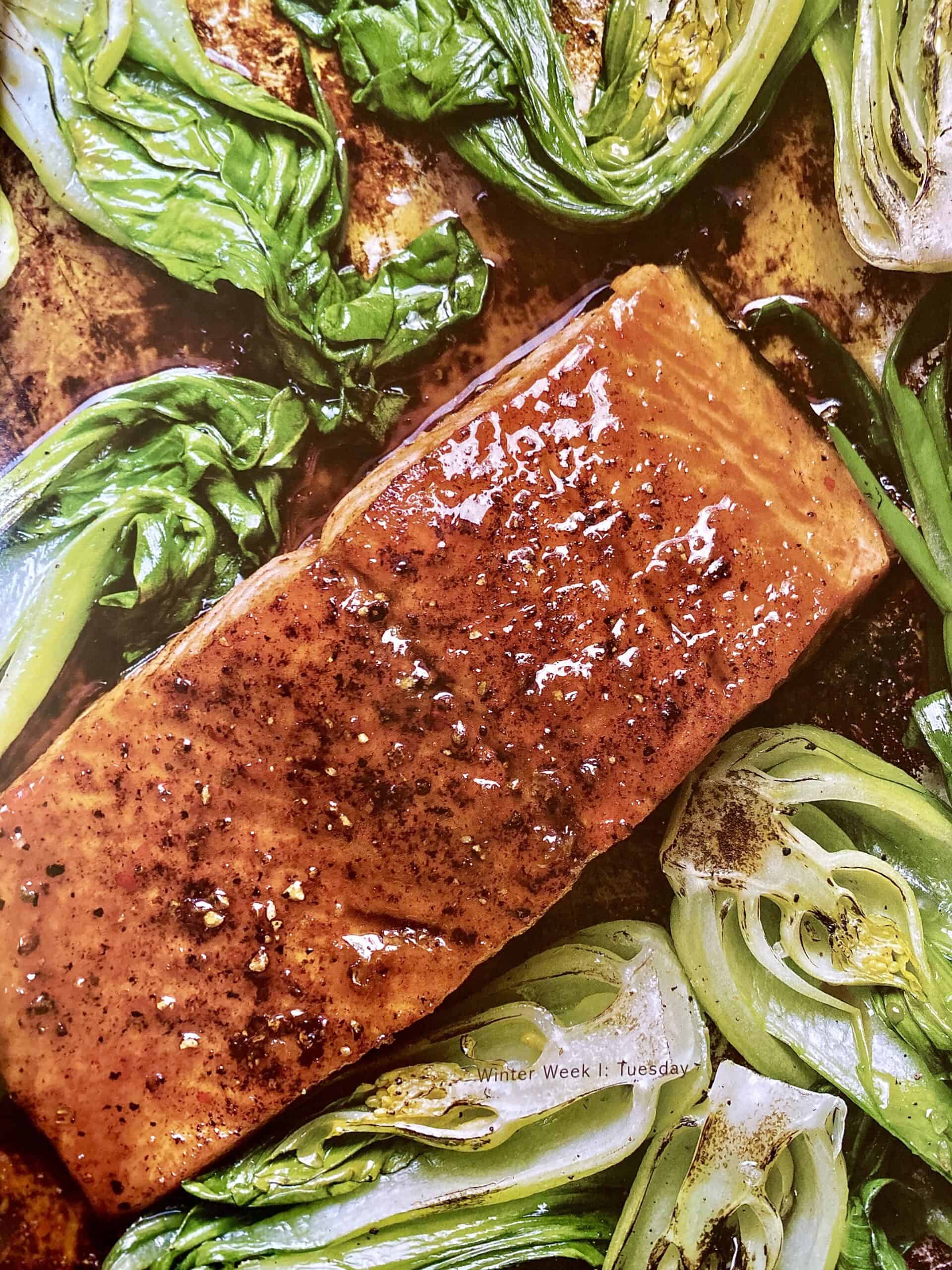 Trent Lanz maple glazed salmon photo