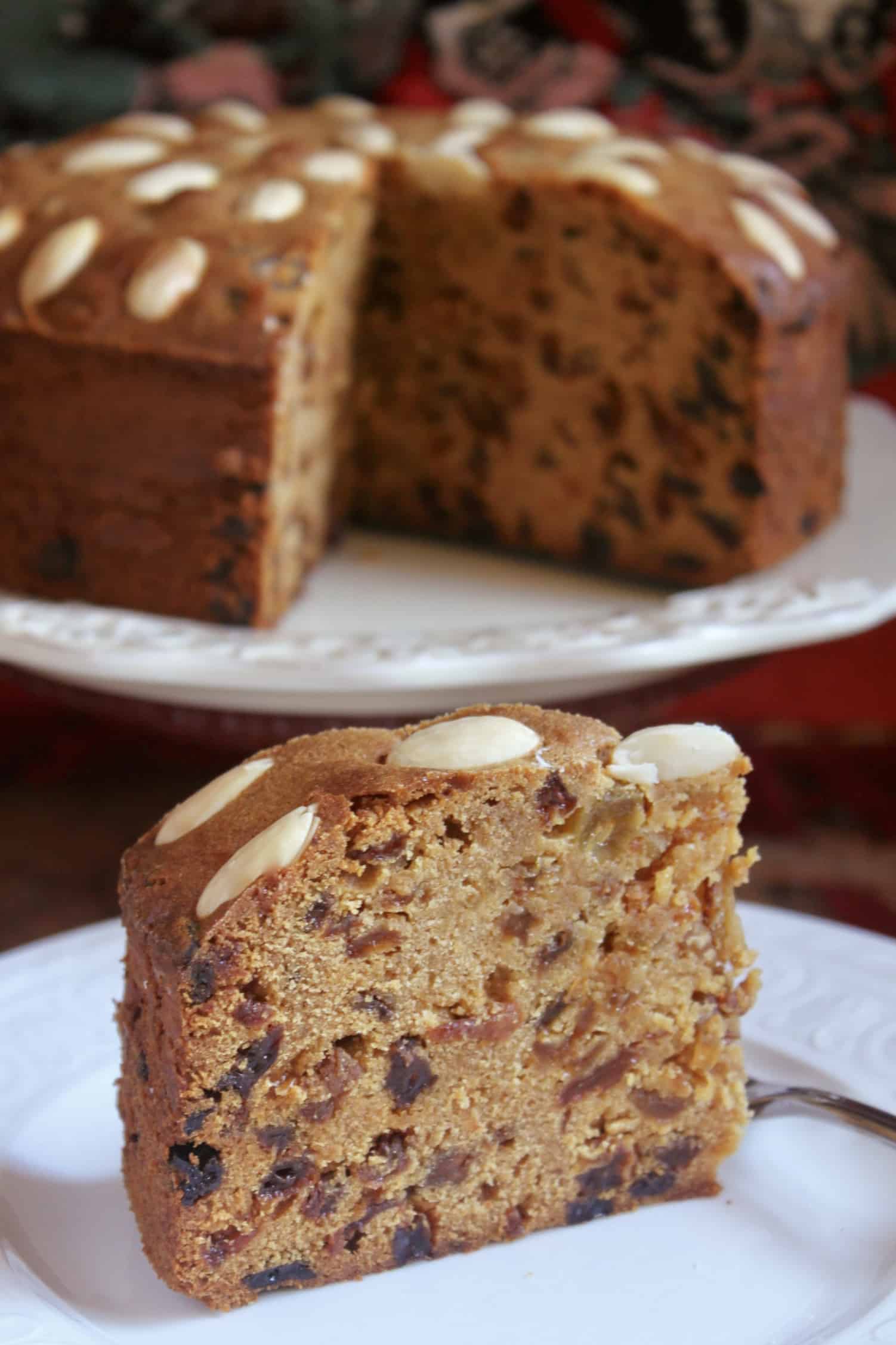 Dundee Cake (Scottish Cake with Almonds on Top) - Christina&amp;#39;s Cucina