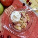 Apple Cranberry Crisp (Easy and Delicious)