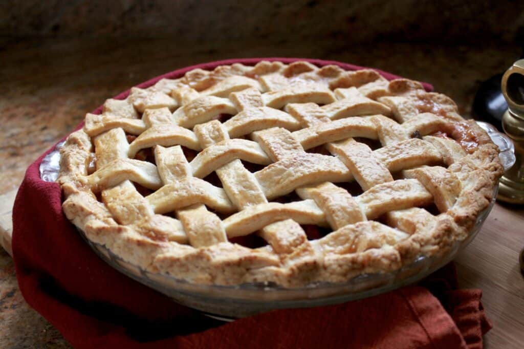 rhubarb pie