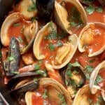 Cioppino overhead shot