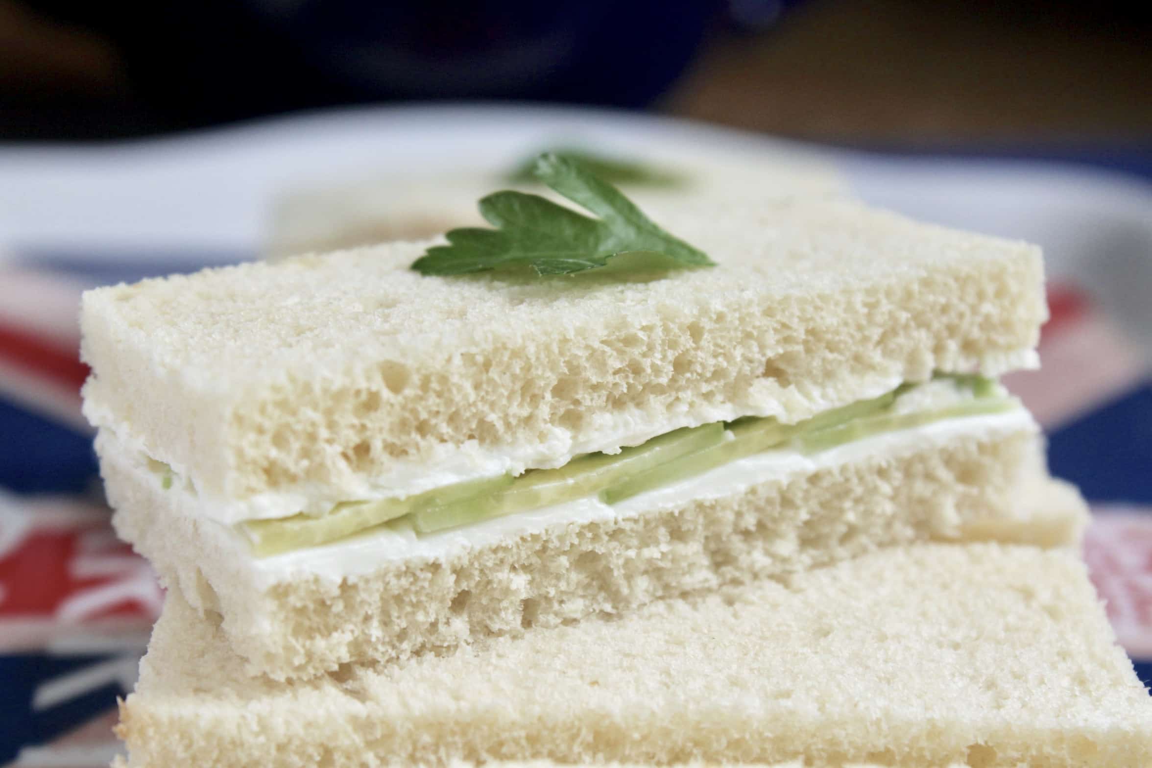 Cucumber sandwich, UK: