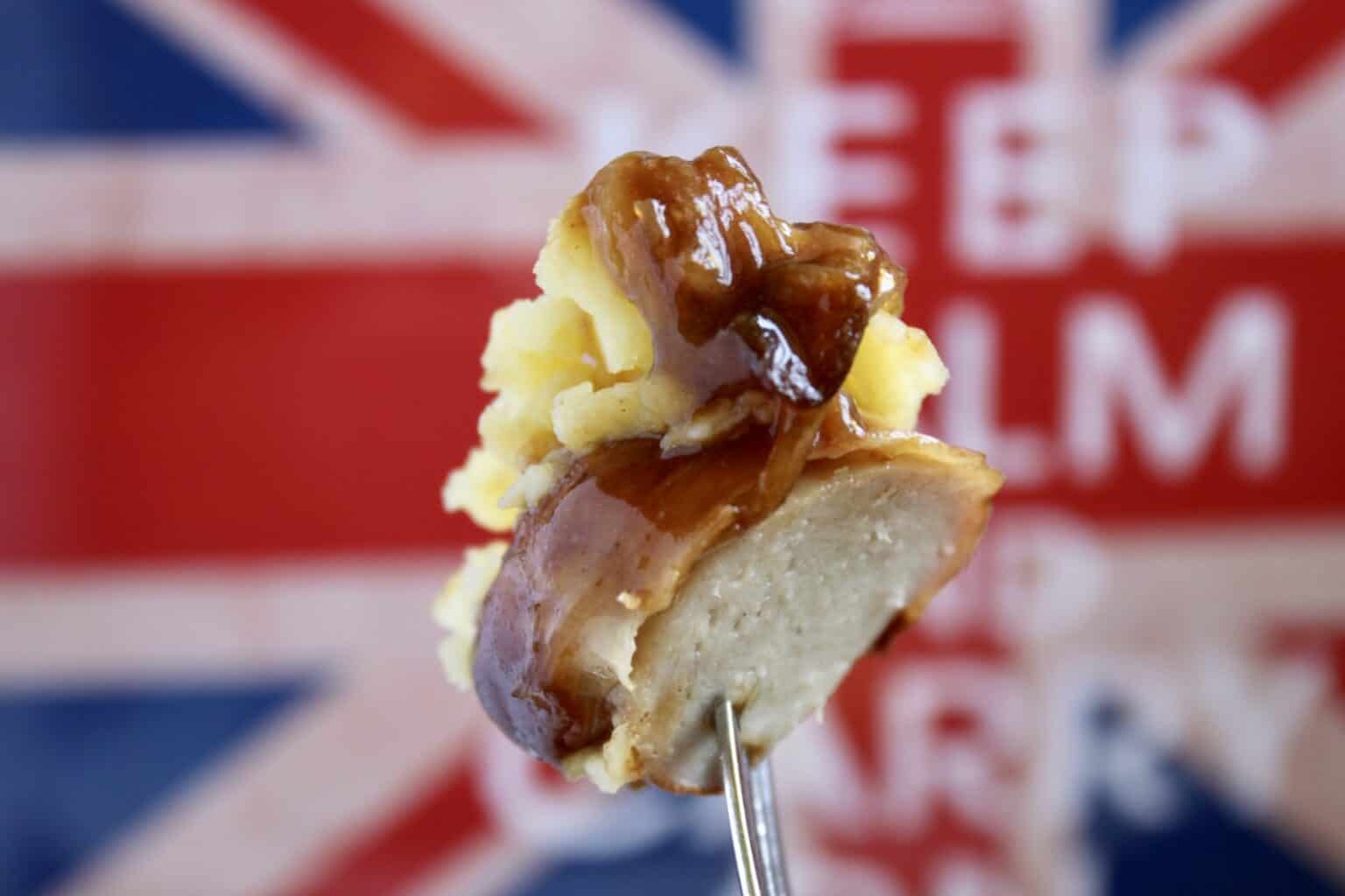 Bangers and Mash (PubStyle Sausage and Mash) Christina's Cucina