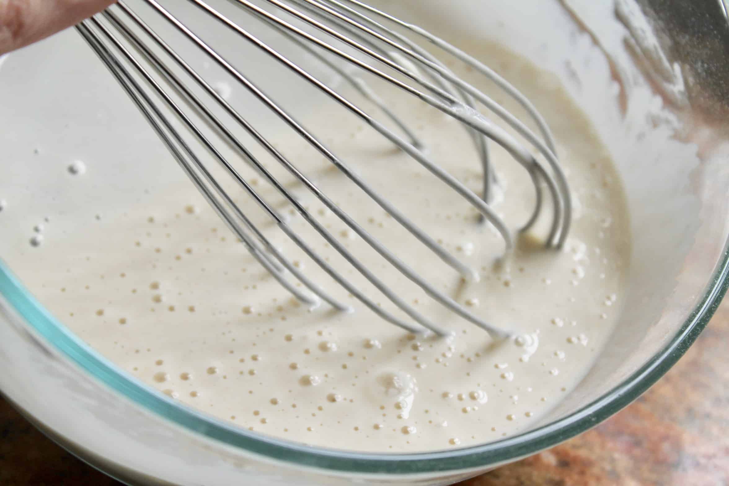 making a batter