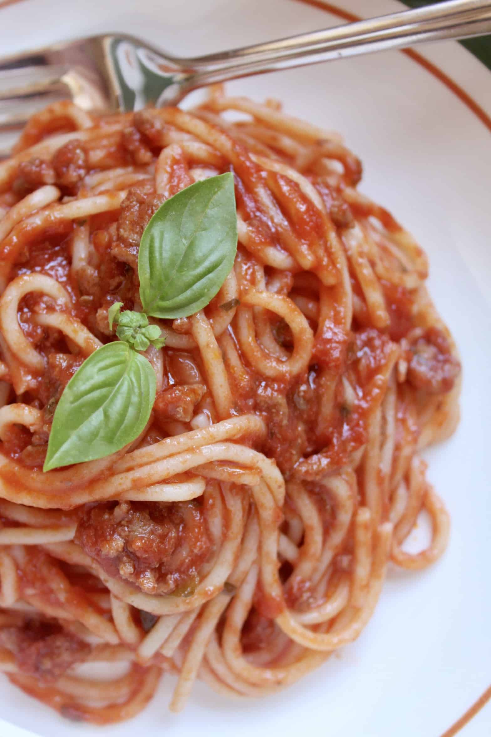 pasta served family style