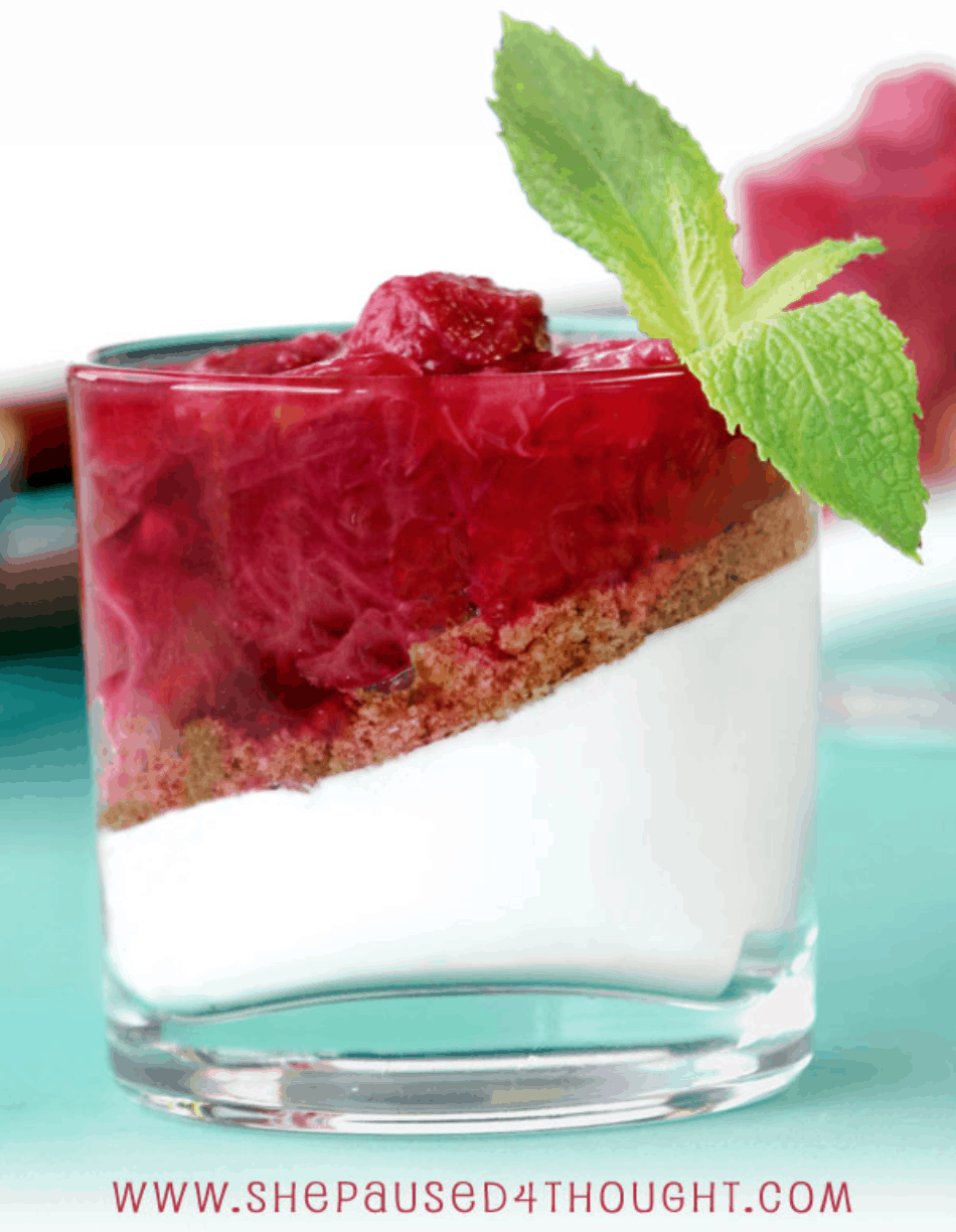 rhubarb raspberry compote