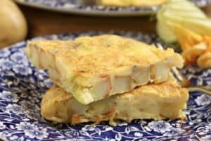 courgette flower frittata