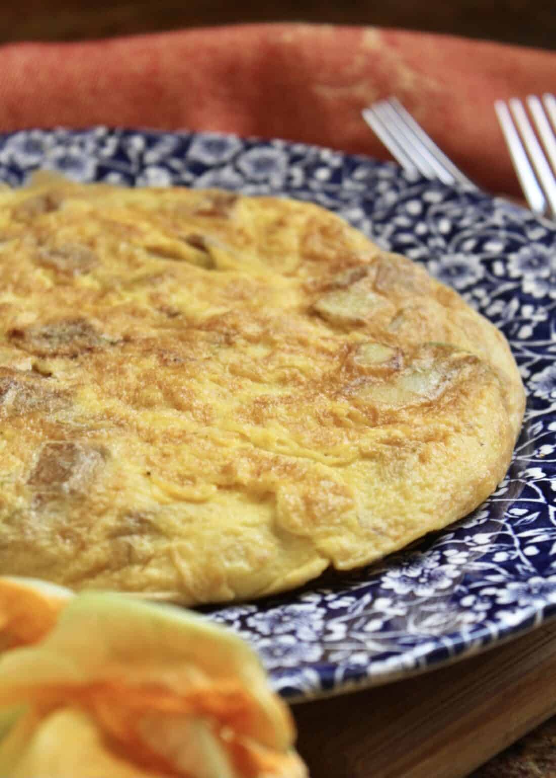 Zucchini Flower Frittata Recipe Christina's Cucina