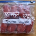 How to Freeze Tomatoes (the Easy Peasy Way!)