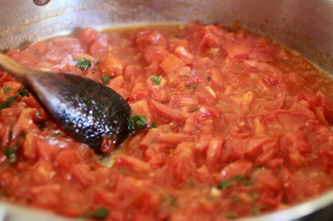 chunky tomato sauce