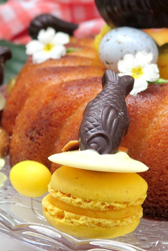 almond Lemon Easter Cake