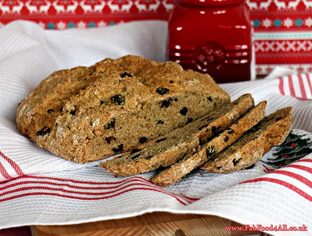 Christmas soda bread