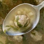 Italian Wedding Soup (Authentic Italian Meatball Soup Recipe)