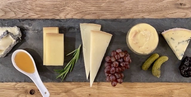 French cheese board