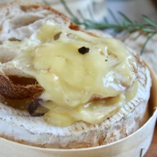 camembert and truffle honey