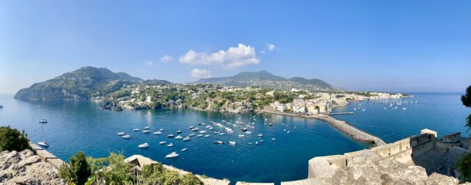 panorama of Ischia