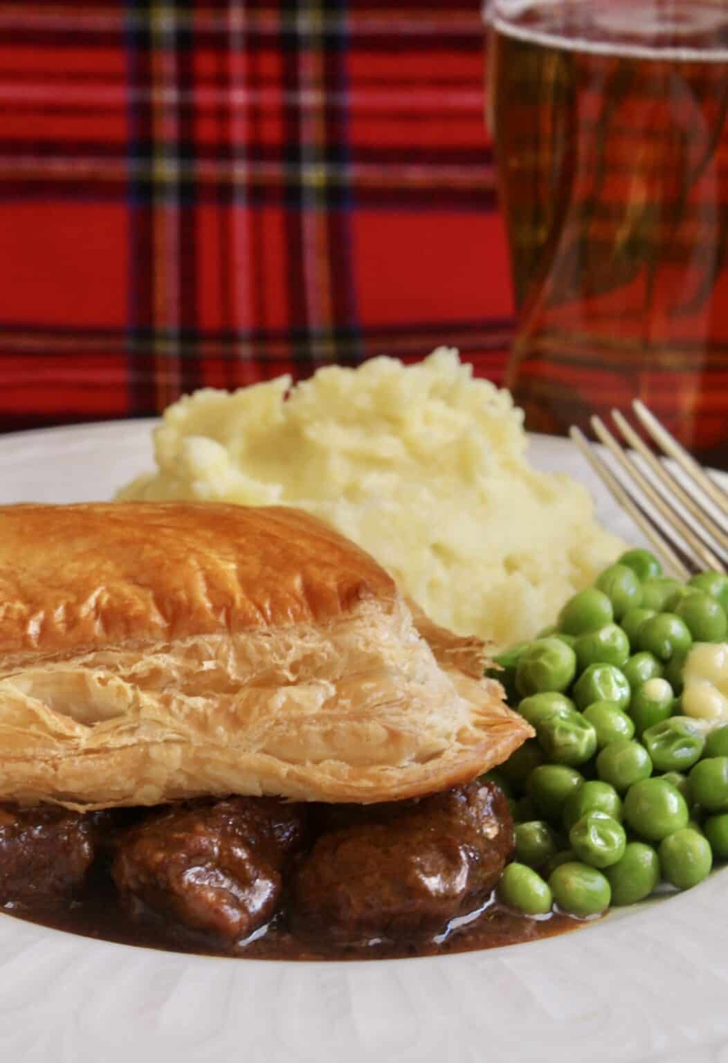 Scottish Steak Pie (with Puff Pastry Topping) Christina