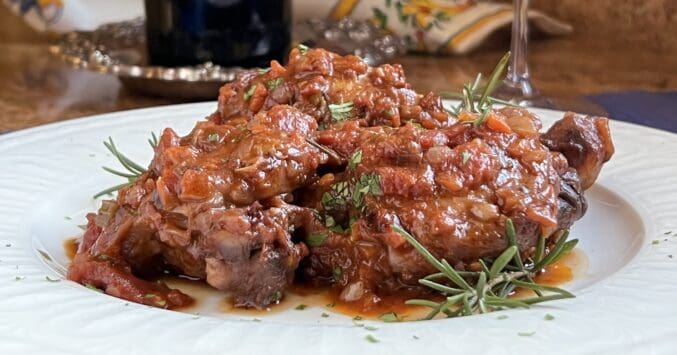 chicken cacciatore using a canned tomato recipe