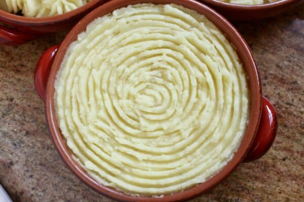 forked cottage pie