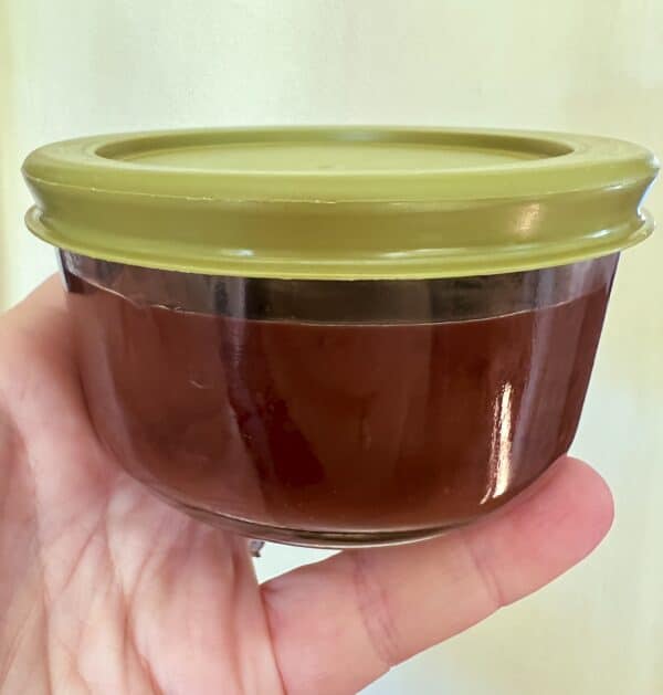 ganache in a bowl