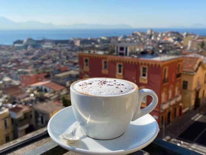 cappuccino in Naples