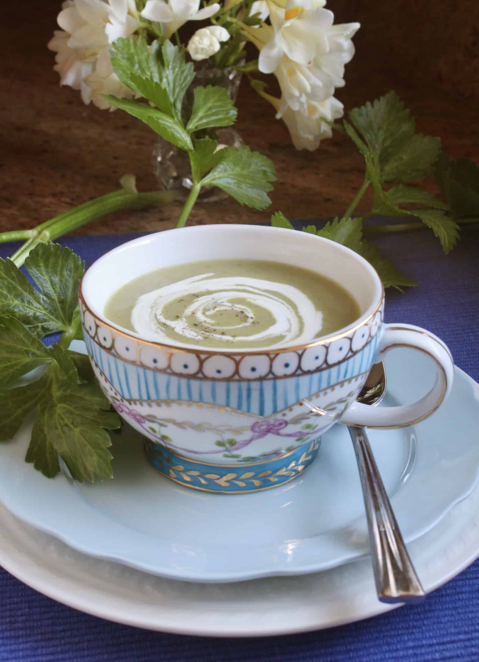 Celery Soup (Easy Recipe With or Without Cream) Christina's Cucina