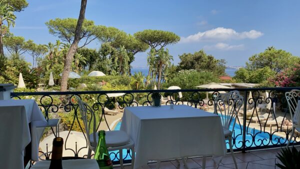 view from Belvedere Restaurant Ischia