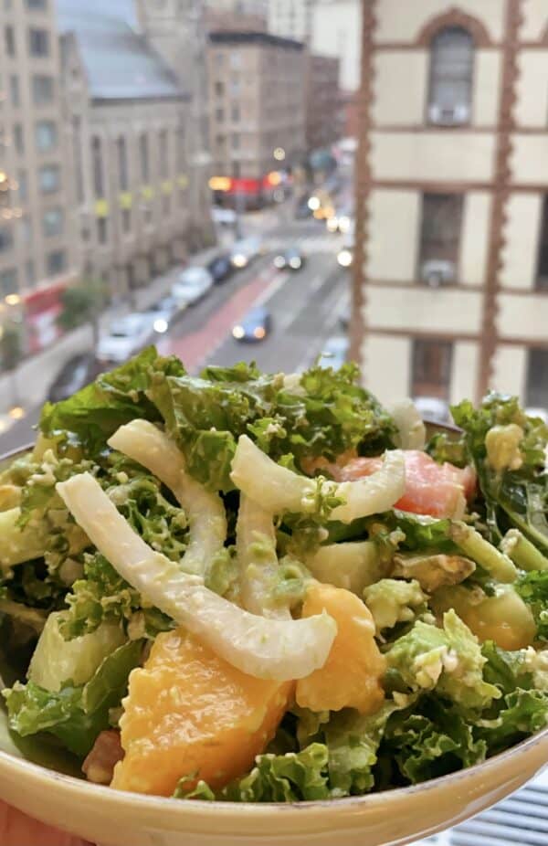 kale salad in NYC