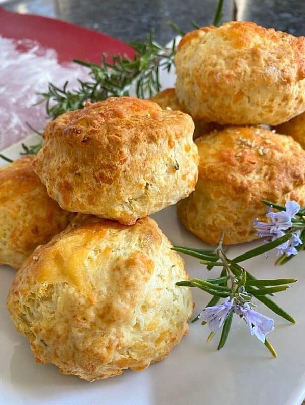 fluffy cheese scones