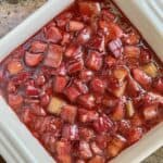 Strawberry Rhubarb Pie Filling (2 Ways: No-Cook and Easy 5 Minute Cooked Recipe)