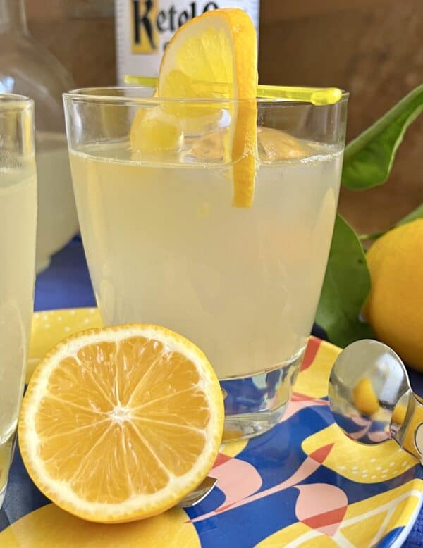 lemon twist on hard lemonade