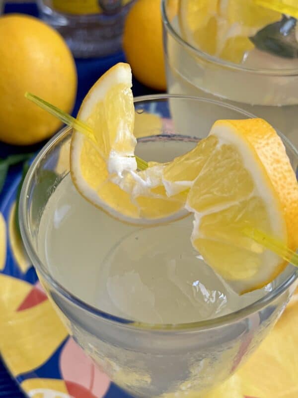 lemon twist on hard lemonade