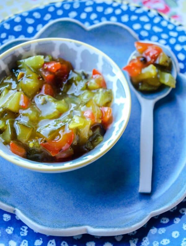 Sweet cucumber relish