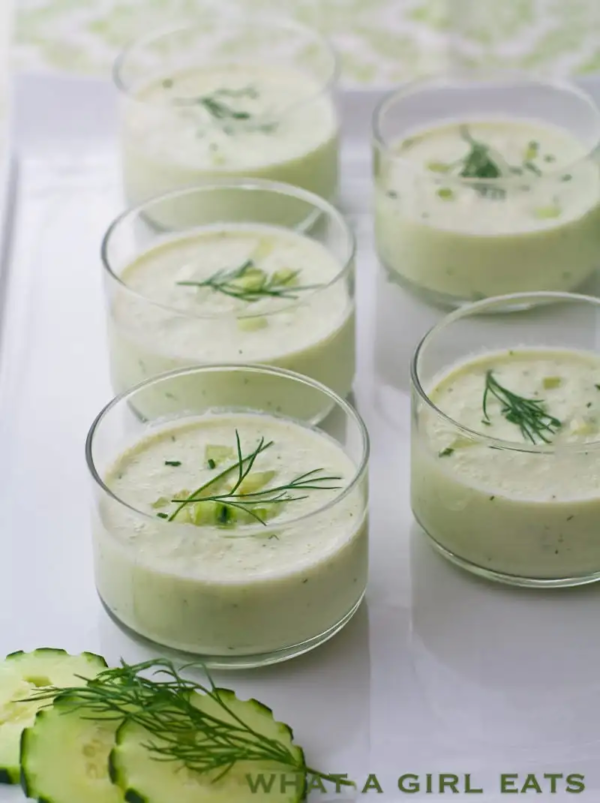 cold cucumber soup https://whatagirleats.com/cold-cucumber-soup/