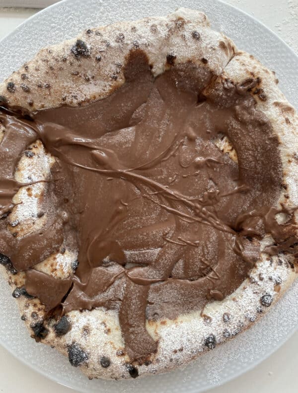 nutella pizza