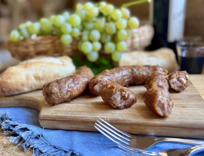 cotechino sausage and bread