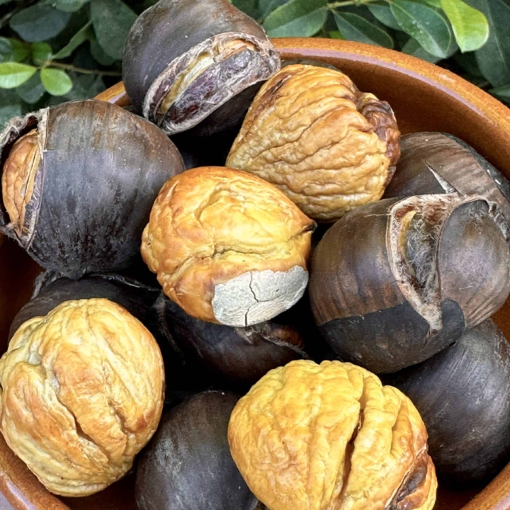 chestnuts in a bowl