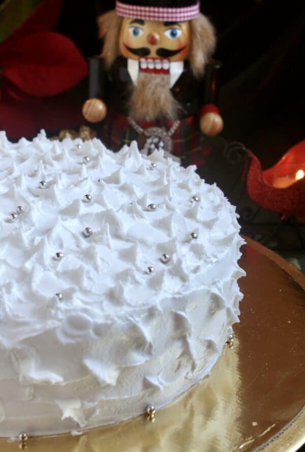 Christmas Cake with 'Frosticle' Icing