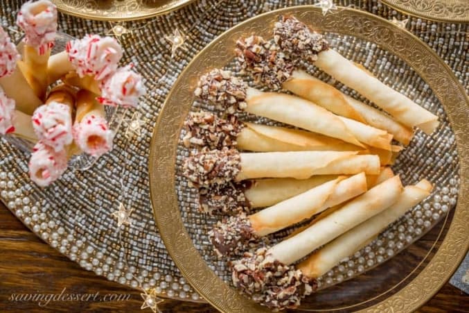 Tuile Cigar Cookies (Pirouettes)