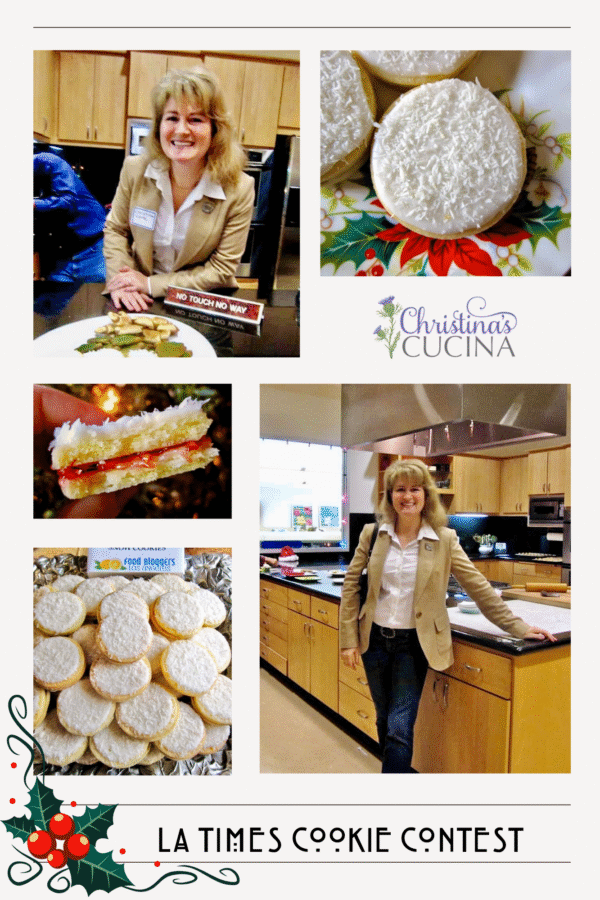 snow cookie collage