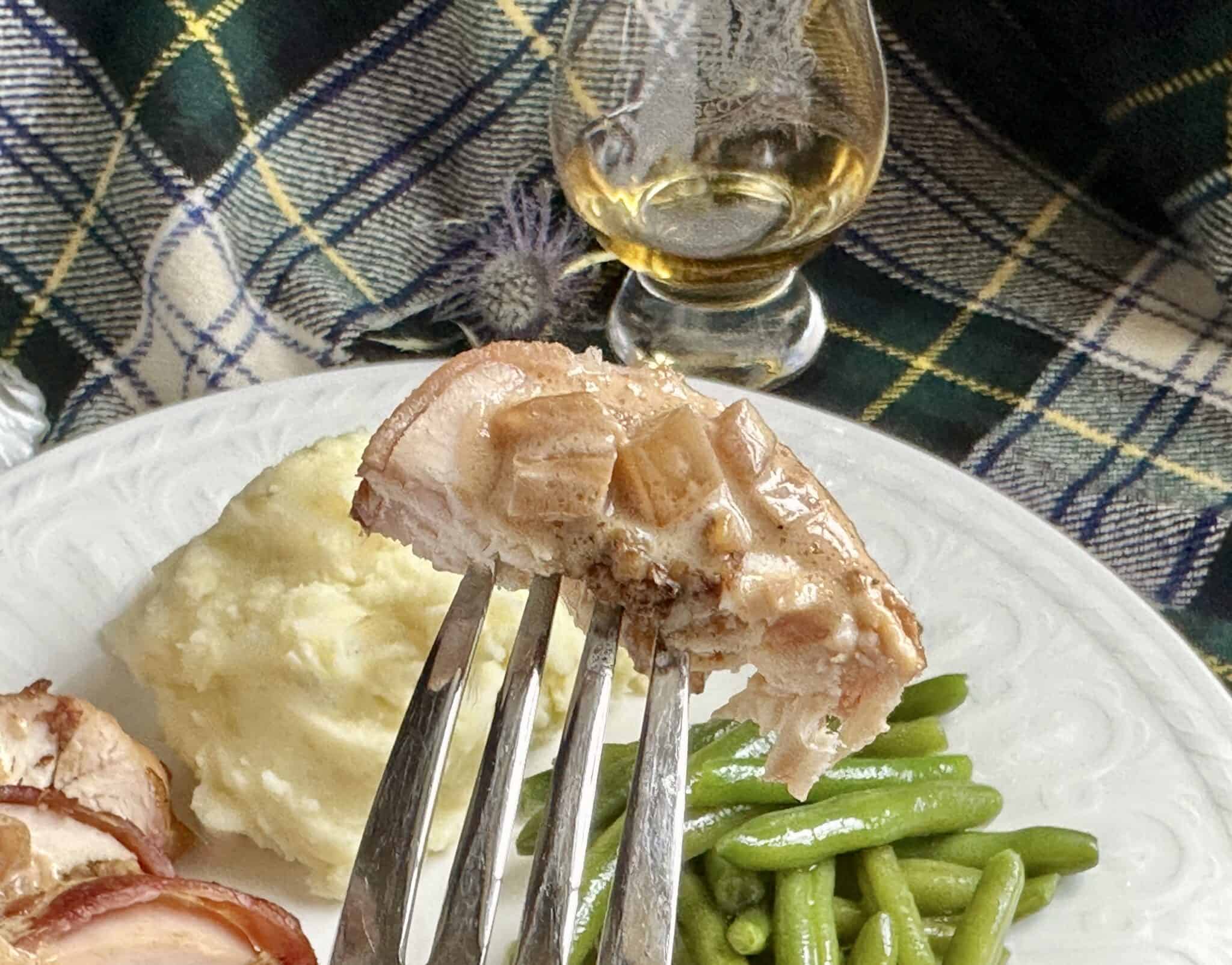Balmoral Chicken (Recipe with Haggis) Scottish Meal Christina's Cucina