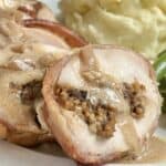 Balmoral Chicken (Recipe with Haggis) Scottish Meal