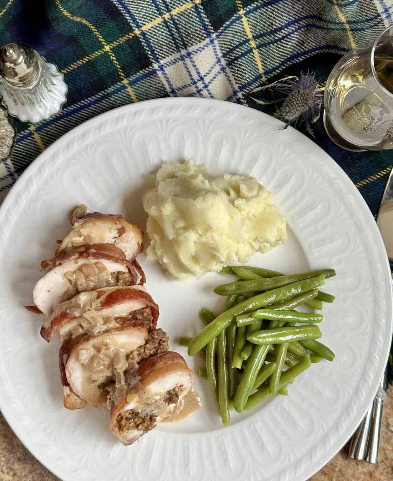 Balmoral Chicken (Recipe with Haggis) Scottish Meal Christina's Cucina Balmoral Chicken (Recipe with Haggis) Scottish Meal Christina's Cucina