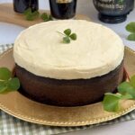 Guinness-cake-with-clover
