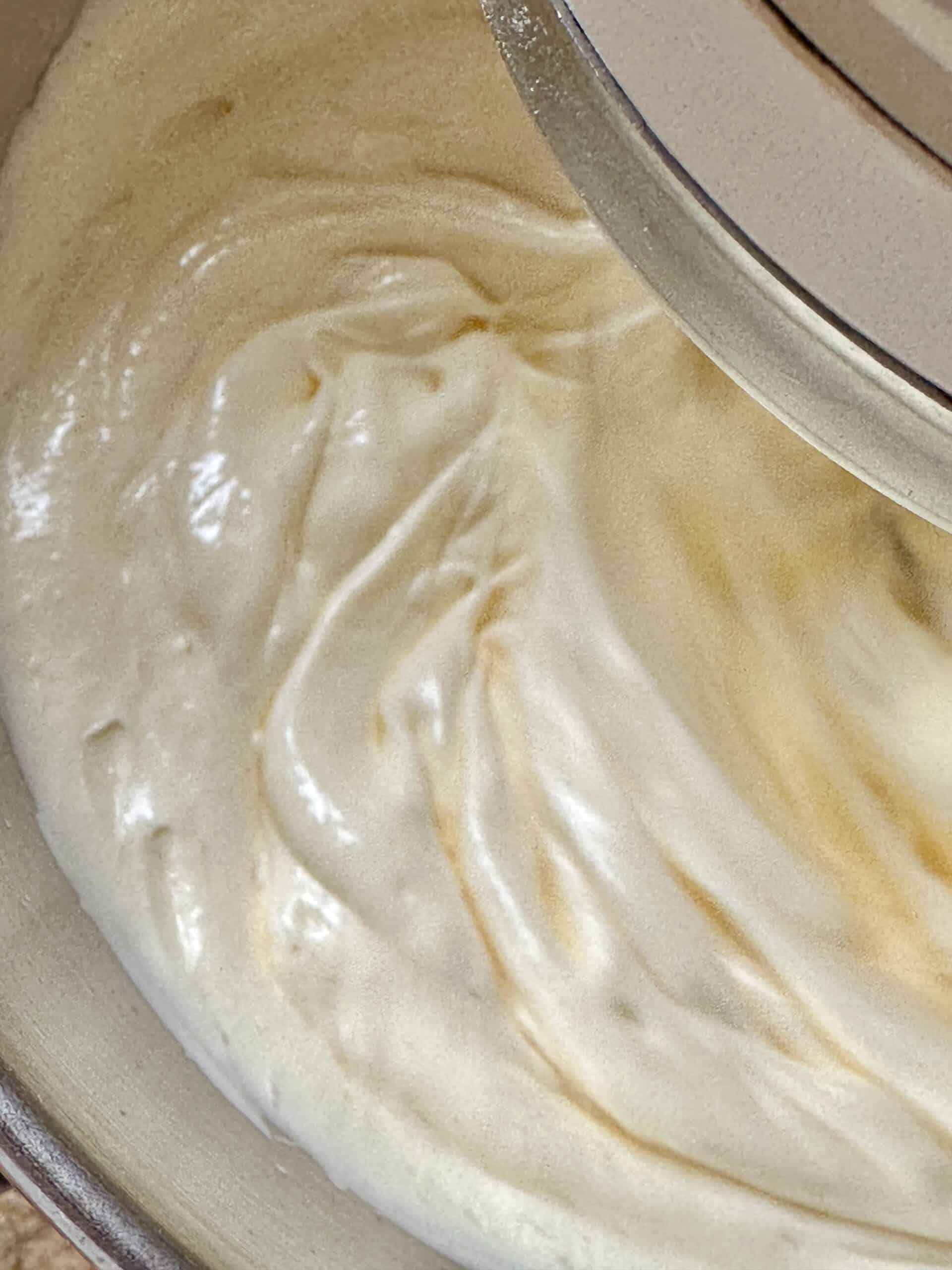 sponge cake batter